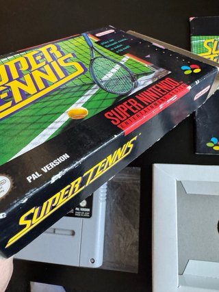Super Tennis Super Nintendo PAL