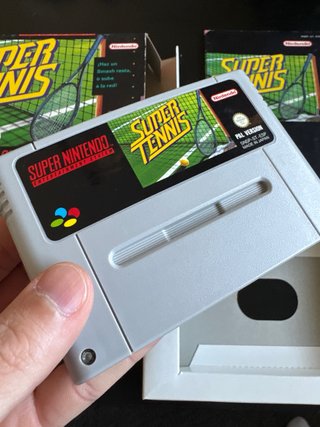 Super Tennis Super Nintendo PAL