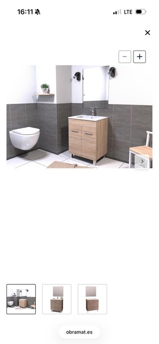Mueble de baño Krono 60 Cambrian