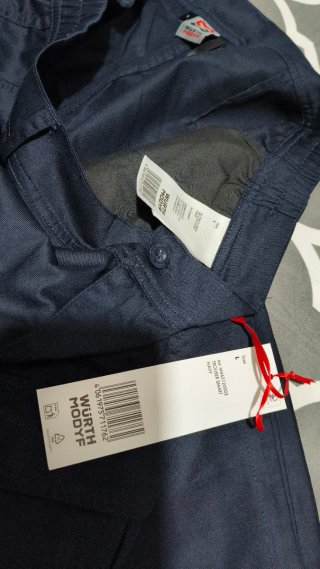Pantalón Cargo Trabajo Azul,Wurth Modyf