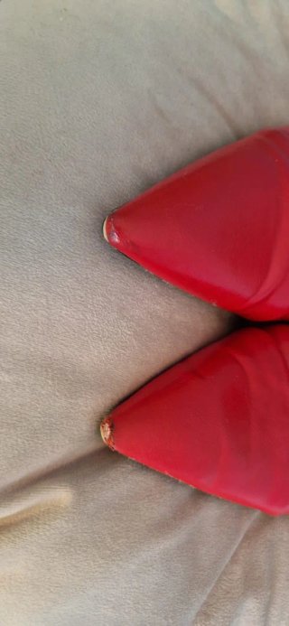 Botines Zara Rojos Talla 38