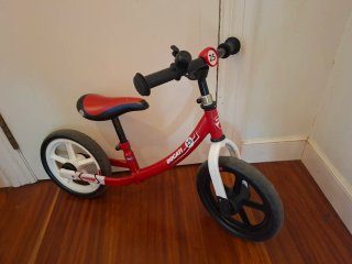 Bici sin pedales Ducati Roja
