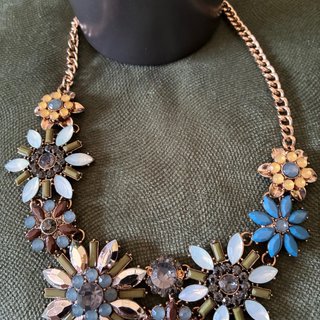 Collar Zara Flores Multicolor
