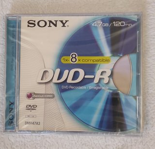 Lote pack 10x DVD-RW, DVD+RW y DVD-R Nuevos