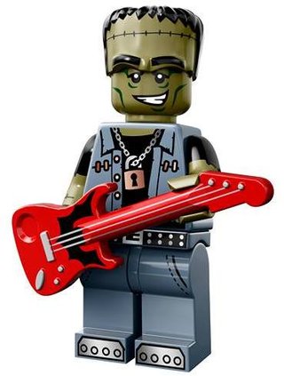 Minifigura LEGO Serie 14 Monster Rocker