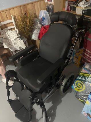 Silla de ruedas modo sillon reclinable