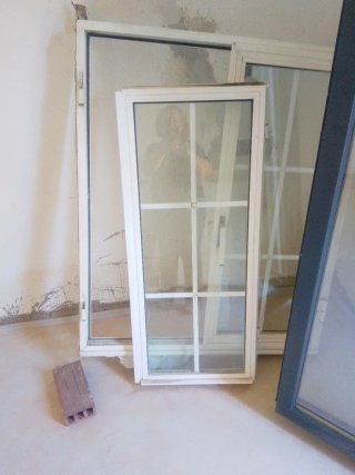 Lote 7 ventanas con contraventanas