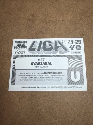 Cromos de Mikel Oyarzabal
