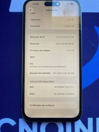 iPhone 14 Pro 128GB Plata