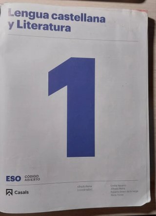 Lengua Castellana Y Literatura 1 Eso Casals