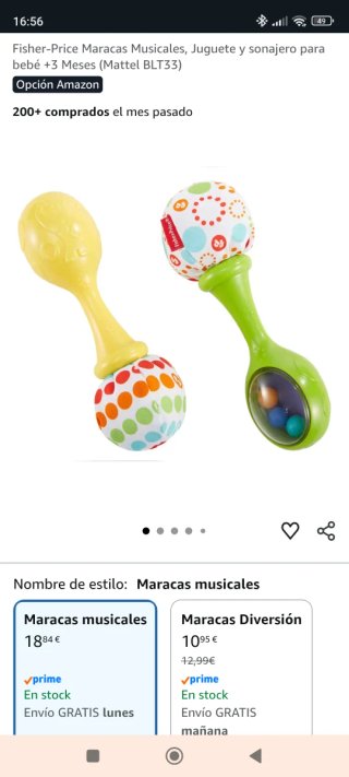 Maracas Musicales Fisher-Price
