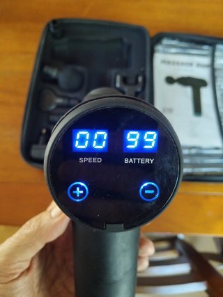Pistola de masaje