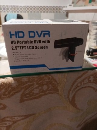 DVR HD Portátil con Pantalla LCD 2.5