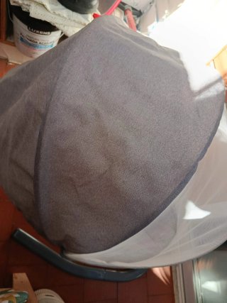 Hamaca para bebé con mosquitera