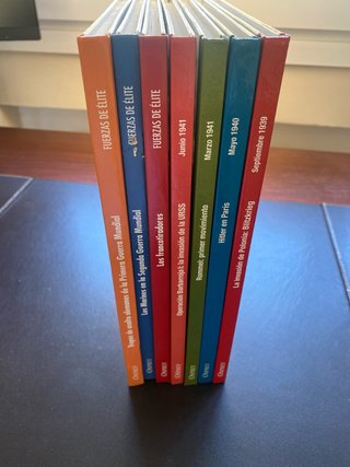 Lote libros Osprey, temática militar.