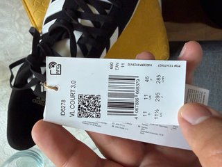 Zapatillas Adidas VL Court 3.0 Negras Blancas