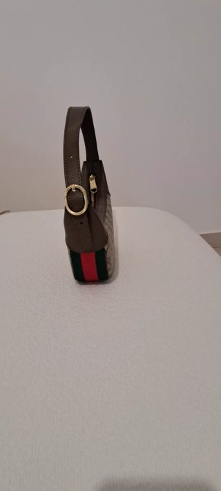 Borsa Gucci marrone multicolore