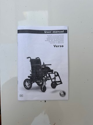 Silla de ruedas eléctrica Vermeiren Verso plegable