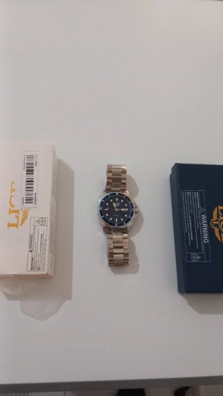 Orologio LIGE Quarzo Blu Argento