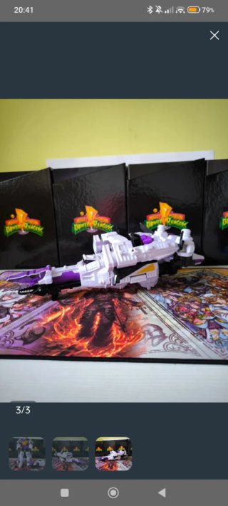 Plesiozord Morpher Power Rangers