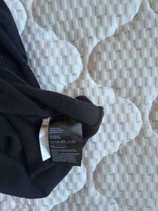 Maglione nero con gatto paillettes reversibili HeM