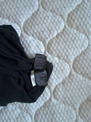 Maglione nero con gatto paillettes reversibili HeM