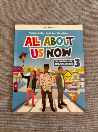 All about us now class book 3 libro inglés