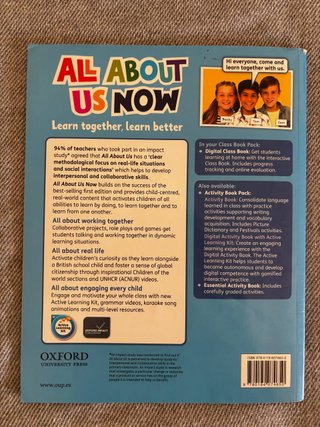 All about us now class book 3 libro inglés