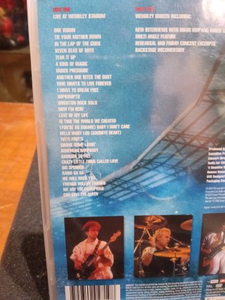 Queen Live At Wembley Stadium DVD Collezione