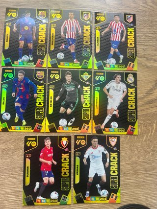 Cromos Adrenalyn XL 25-26 SUPER CRACK