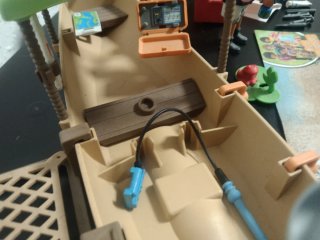 Playmobil Wiltopia 71010 Barco con Figuras
