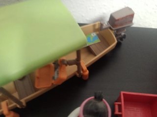 Playmobil Wiltopia 71010 Barco con Figuras