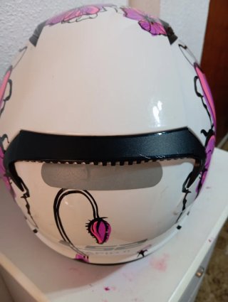Casco Integral LS2 Morado Flores