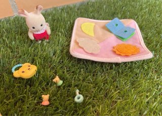 Sylvanian families set habitación de bebes !!