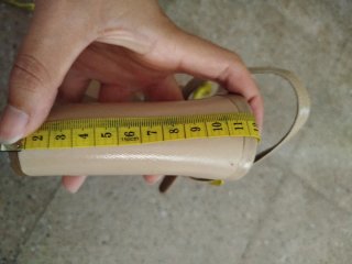Tacones Beige Plataforma