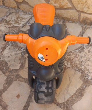 Moto correpasillos Moltó Cross Naranja
