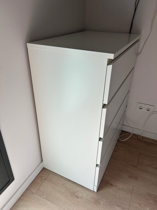 Cómoda MALM IKEA Blanca