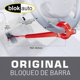 Candado para  el volante del coche .