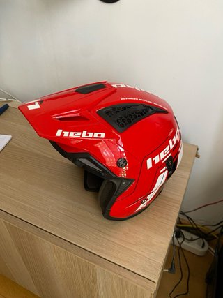 Casco Hebo HTRF-01 Talla M Rojo