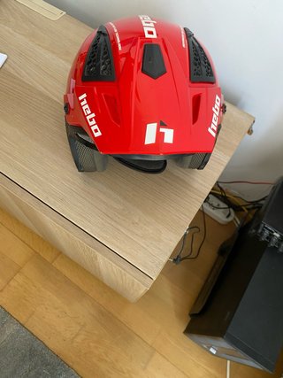 Casco Hebo HTRF-01 Talla M Rojo