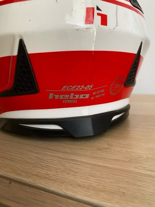 Casco Hebo HTRF-01 Talla M Rojo