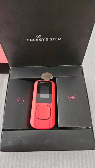 Energy Sistem MP3 Clip 8GB Rosa