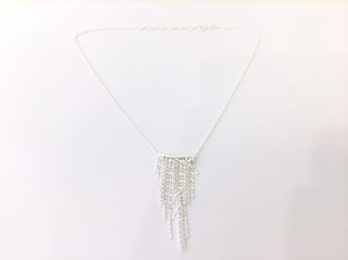 Collar Plata 925 con Circonitas 22cm