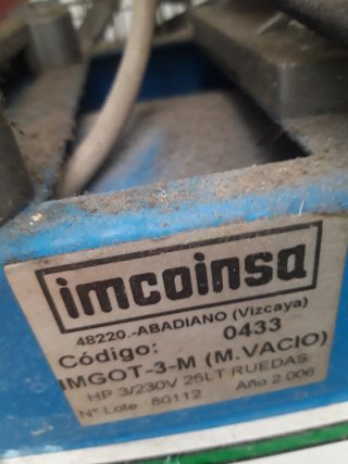 Compresor Imcoinsa 25L 3/230V