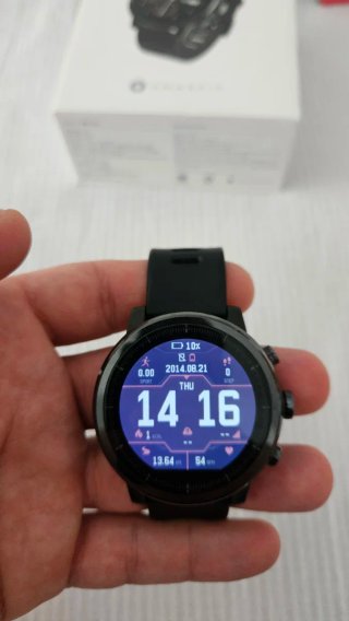 Amazfit Stratos Smartwatch Negro