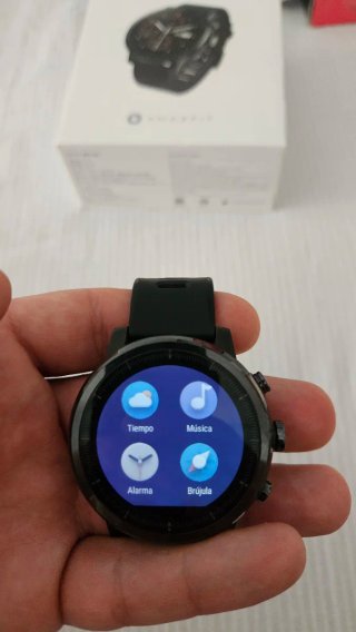 Amazfit Stratos Smartwatch Negro
