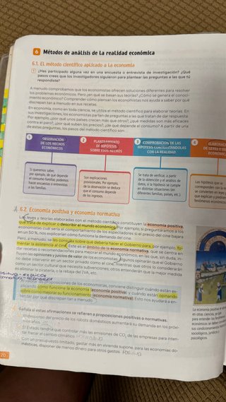 1 Bachillerato, Economía Revuela