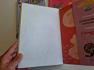 Lote 3 libros Marcopola, a illa remeira en gallego