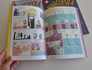 Lote 3 libros Marcopola, a illa remeira en gallego