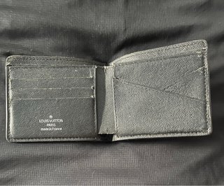 Cartera Louis Vuitton Negra y Gris